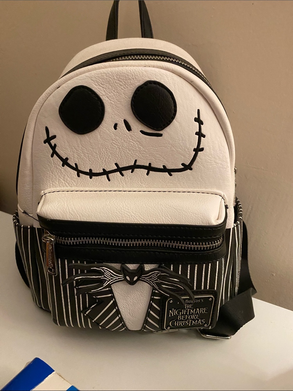 The Nightmare Before Christmas Jack Skellington Mini Backpack loungefly